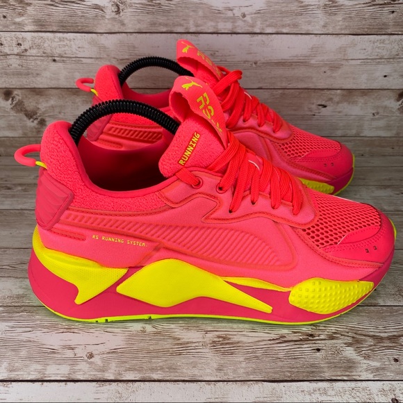 puma rsx neon green